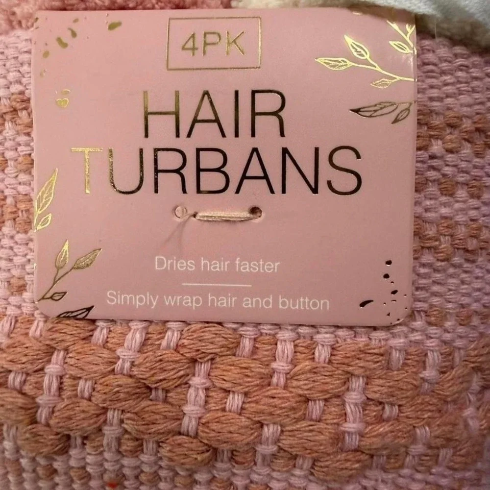 Hair Urbans 4pk hair tassels‎ microfiber new